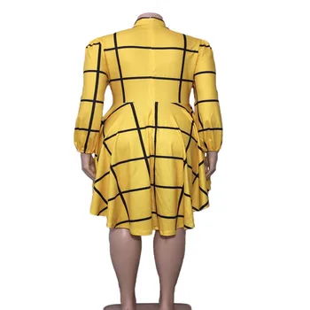 2020 Plus Size 6XL Pledas Vasaros Moterų Atsitiktinis Moterų Ponios Suknelė trumpomis Rankovėmis O-kaklo Suknelė Seksualus Vidurio Blauzdos Paplūdimio Suknelė