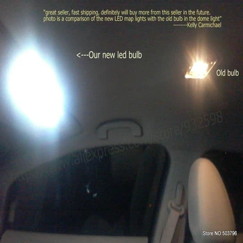25x LED interjero apšvietimo komplektas Audi A6 C5/4B Avant skaitymo šviesa galiniai žibintai klaidų