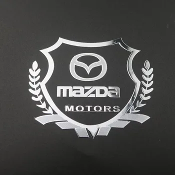 2vnt 3D Puikus metalo automobilių lipdukas Logotipas Ženklelis atveju, Mazda Axela 2 3 5 6 CX-5 CX-4 CX 7 CX-9 MX-5 ATENZA