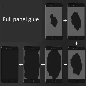 2vnt LCD Screen Protector Filmas Xiaomi Pocophone F1 Visą Klijai Stiklo Xiaomi F1 Visą Grūdintas Stiklas Xiaomi Pocophone F1