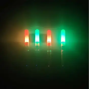 2VNT LED Light Stick Žvejybos Float Tube Naktį Žvejybos Reikmenys Šviesos Elektroninių Plaukti LED Elektros Plaukti