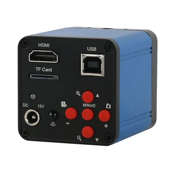 38MP 1080P 60FPS USB HDMI Pramonės Skaitmeninis Mikroskopas su Kamera, C-Mount Paveikslėlį, Vaizdo įrašymas, Telefono CPU PCB Remontas