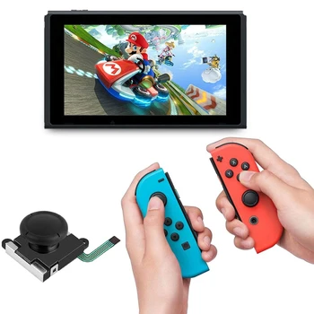 3D Analog Joystick ThumbSticks Pakeitimo Nintendo Jungiklis Džiaugsmas-Con Valdytojas 8 Pack