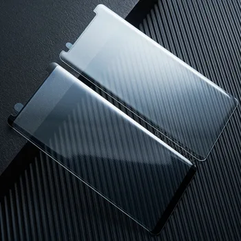3D Atveju, Draugiškas Matinis Grūdintas Stiklas Samsung Galaxy S9 Plus S8 Plius 8 Pastaba Nr. pirštų Atspaudų Matinio Screen Protector Filmas