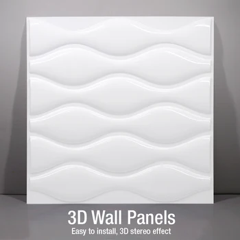 4 Vnt./daug 50x50cm 3D Sieninės siena lipdukas dekoratyvinis kambarį tapetai, freskos vandeniui 3D sienų lipdukas, vonios kambarys, virtuvė,