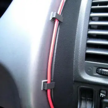 40pcs Automobilinis USB Įkroviklis Laidas Vielos Laikiklis renault duster 