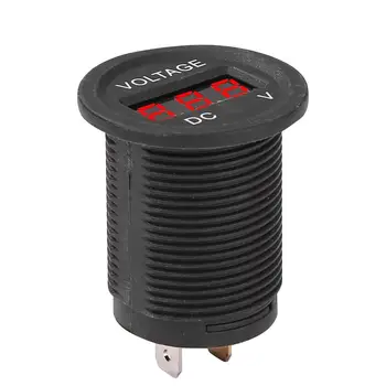 5-35V Skaitmeninis voltmetras Anti-Atvirkštinis Ryšys Voltmeter Detektorius Testeris Įtampos Matavimo Paklaida ±0.3 Plastiko