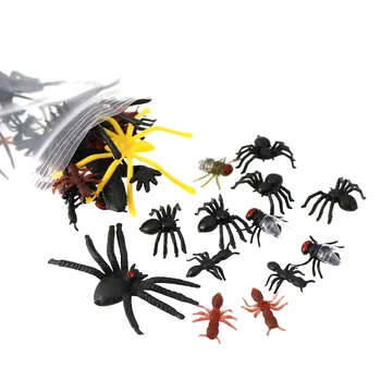 50pc Siaubo Halloween Party Džiaugtis Žaislai Imituojamas Vabzdžių, Plastikinių Klaidas Voras Gpgb Skorpionas Helovinas Šalis Dekoravimo Reikmenys
