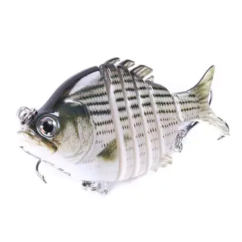6.35 cm/9.3 g tilapijos Nesukalbamas žuvų bionic False Dirbtinis masalas sunku masalas žvejybos įrankių 35DC26
