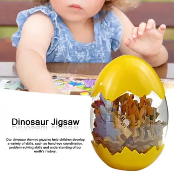 60PCS Medinės Dėlionės Skaitmeninis Ženklas Dėlionė Plastikinė kiaušinio lukštas, Įdomių Mokymo Dovanų Žaislą, Skirtą vaiko Ugdymo