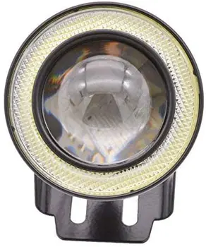 89MM RGB LED lemputė Balta COB halo angel Eye žiedu, skirta dieniniai šviesos DRL automobilio važiavimo šviesos (2 komplektai)