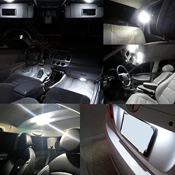 8Pcs Canbus Automobilio LED Vidaus apšvietimo Rinkinys, Skirtas 