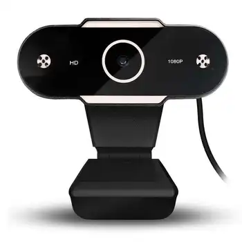 90 Laipsnių kampu Pasukti 2.0 HD Webcam 2K 1080p 720p 480p USB Kameros, Vaizdo Įrašymo Web Kamera Su Mikrofonu PC Kompiuteris 2020 m.