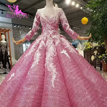 AIJINGYU Sexy Nuotaka Chalatai Šri Lanka Brides Didmeninė Dubajuje Internetinė Parduotuvė Kinija Nėrinių Dubajus Suknelė Nauja 2021 M. Didmeninės Vestuvių Suknelė