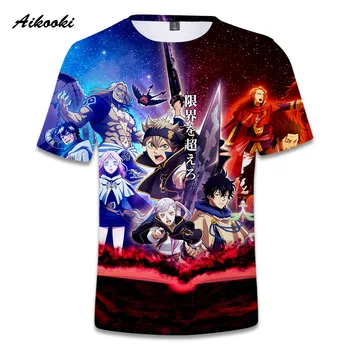 Aikooki Nanatsu Nr. Taizai T Shirts 3D Vyrų/Moterų Marškinėliai trumpomis Rankovėmis Marškiniai Berniukų/Mergaičių marškinėliai Nanatsu Nr. Taizai Viršūnes Tee Mados