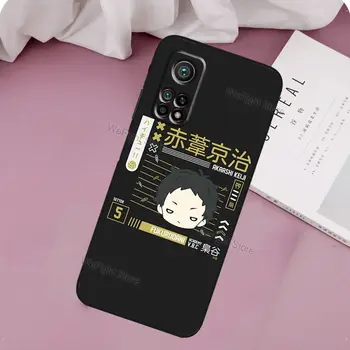 Akaashi Keiji Haikyuu Atveju Xiaomi Mi 10T Pro Mi 9T 9 10 Lite A3 Mi 10 Pastaba Lite Padengti POCO X3 F2 Pro