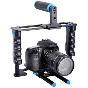 Aliuminio Lydinys Kamera Vaizdo Narve Kino Filmų kūrimo Rinkinį su Vaizdo Narve Canon/Nikon/Sony 5D/600D/D610D/700D DSLR
