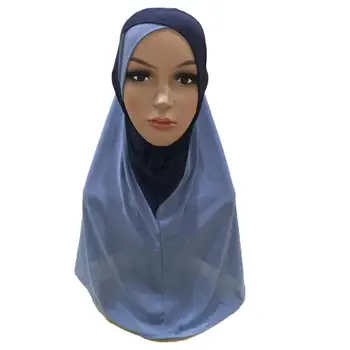 Amira Moterų Musulmonišką Hidžabą Šalikas Galvos Dangtelis, Islamo Skarelė Arabų Lady Galvos Apdangalai Kratinys Vienas Gabalas Skara Pilnas Draudimas Malda Skrybėlę