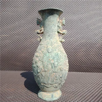 Antikvariniai Guanyin vazos, papuošalai iškasti iš bronzos dirbiniai