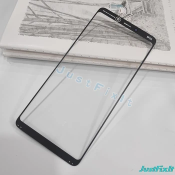 Atsarginių dalių Samsung A9s 2018 A920 Jutiklinis Ekranas, Priekinis Stiklas, Išorinis LCD Skydelio Dangtelį Remontas