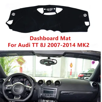 Audi TT 8J 2007-MK2 Aukštos kokybės Anti-Slip Mat skėtį nuo saulės Dashmat Apsaugoti Kilimą, prietaisų Skydelio Dangtelį Trinkelėmis Priedai
