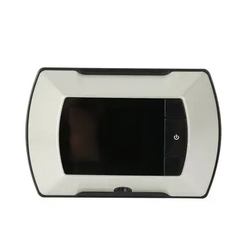 Aukštos Rezoliucijos 2,4 colių LCD Vaizdo akis Vizualiai Stebėti 80 Laipsnių Vaizdas Kampas Belaidžio Durų Akutė Fotoaparatas Baltas Video Akutė