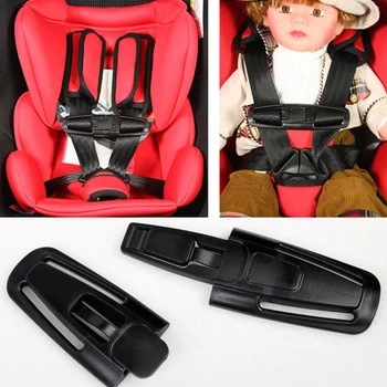 Auto Krūtinės Universalus Užsegamas Nailono Automobilių Reikmenys Reguliuojamas Kūdikių Saugos Vaikai Stabdžių Sistema Saugos Diržų Sagtis