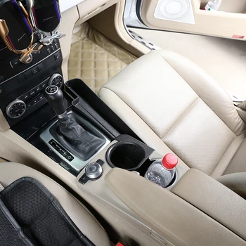 Automobilio Centrinės Konsolės Laikymo Dėžutės Telefono Turėtojas Priedai Mercedes Benz GLK Klasės X204 Kairėje Ratai 2013-m.