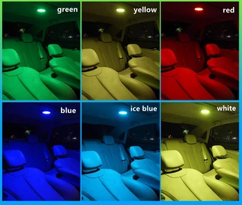 Automobilio Salono LED Įkrovimo Magnetinio Skaitymo Šviesos Ceiliing Lempa Volkswagen T-ROC Polo CC Passat Touran Jetta Golf Tiguan