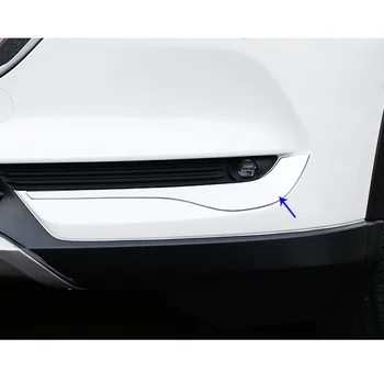 Automobilių Kėbulo Galvos Priekiniai Rūko Antakių/apdaila Šviesos Lempos Rėmelis Stick ABS Chrome 2vnt Dėl Mazda CX-5 CX5 2nd Gen 2017 2018 2019 2020