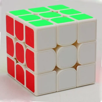 Balta Greitis Magic Cube Infinity Švietimo Žaislai Vaikams Magic Cube Žaislas Antystresowe Zabawki Švietimo Žaislai DD60MC