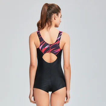 BANFEI vientisi maudymosi kostiumėlį Moteris Push Up Krūties Puodelio Plius Dydis 3XL Monokini maudymosi kostiumėlį Moterų Konkurencijos Profesinės maudymosi Kostiumėliai