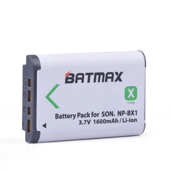 Batmax 2vnt Bateria NP-BX1 NPBX1 NP BX1 Baterija + USB Įkroviklio Sony HDR-AS100v AS30 AS15 DSC-RX100 HX400 WX350 Fotoaparato Baterijos
