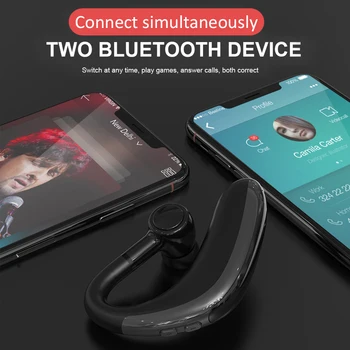Bluetooth 5.0 Tiesa, Belaidės Ausinės, Ausinių Patogus Ausinės, Laisvų Rankų Įrangą, Triukšmo Atšaukiu Ausinės Su Muzika