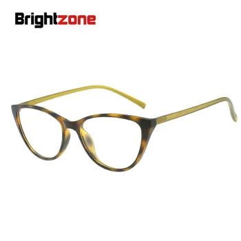 Brightzone Cateyes Plastikiniai-Titano TR-90 Pildymo Recepto Akiniai Rėmeliai, Akiniai Moterų Oculos De Grau Priedai Gafas
