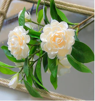Camellia modeliavimas gėlių aukštos kokybės dirbtinio šilko gėlių camellia vestuvių fotografija dovana, namų kambarį apdaila