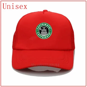 Dalek Caffeinate beisbolo kepuraitę vyrų golfo skrybėlę beisbolo kepurę reguliuojamas saulės skrybėlę šveitimas bžūp moteris beisbolo kepuraitę bassball bžūp golfo skrybėlės