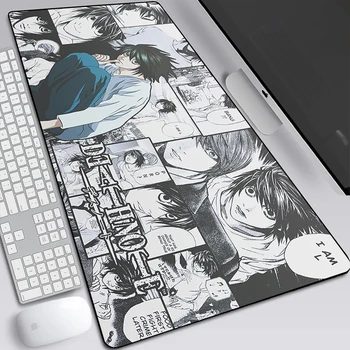 Death Note Anime Didelis Žaidimų Pelės Mygtukai Stalo Padėklas Kompiuterio Klaviatūros Mygtukai Stalas Bloknotas Office Pelės Mygtukai