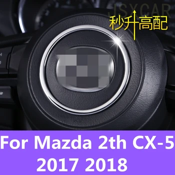Dekoratyvinis ratas blizgančiais šviesus interjeras pertvarkyti lipdukai, Automobilių reikmenys 1pcs Už Mazda 2 CX-5 CX5 CX 5 2017 2018