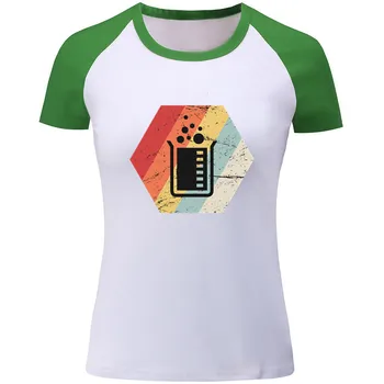 Derliaus Mokslo Chemijos Piktogramą T-Shirt Juokinga Cheminio Eksperimento Dizaino Marškinėliai Moterims 2020 Mados O-Kaklo Marškinėlius Femme Camisetas