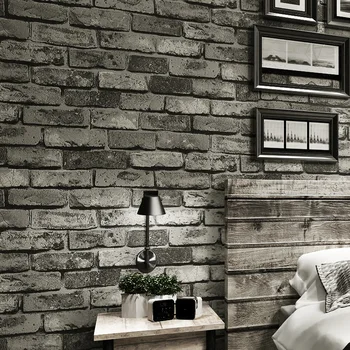 Derliaus Tekstūra Plytų Tapetai 3D Namų Dekoro Įspaudų Siena popieriaus Ritinius Miegamasis, Gyvenamasis Kambarys su Sofa-lova, TV Foną