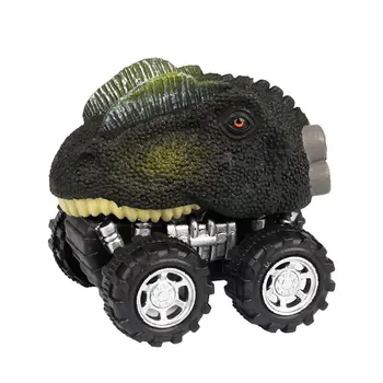 Dinozaurų Automobilių Žaislas Modeliavimas Dinozaurų Dideli Padangų Varantys Traukti Atgal, Automobilių Triceratopsas Žaislai, Edukaciniai Žaislai, Berniukas, Mergaitė, Kūrybos Dovana