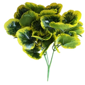 Dirbtinė Žolė Žalia Begonia Augalus, Namų Apdaila,Plantas Artificiales Para Decoracion Netikrą Plastikiniai Augalai Bonsai