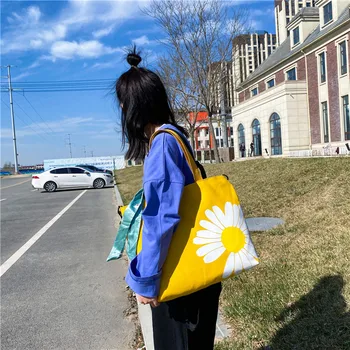 Drobė maišelis moterų 2020 naują spausdinimo maišelį korėjos ponios joker peties paprasta literatūros studentė įstrižai crossbody rankinės