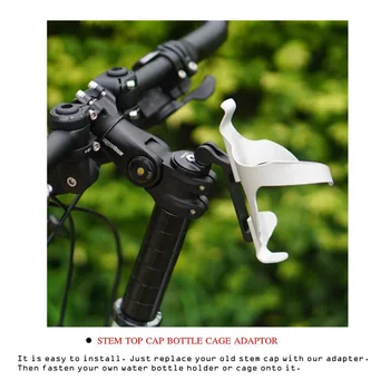 Dviratis aliuminio lydinio butelis narve extender laikiklis MTB kelių dviračių stovo vamzdis butelis rack extender mount dviračių priedų