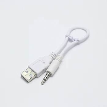EClyxun 1pcs USB 2.0 Type A Male Kištukas-3.5 mm AUX Audio Kabelis Įkrovimo Jungtis, skirta prijungti OTG Telefono