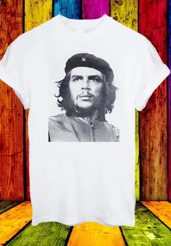 Ernesto Che Guevara Sukilėlių Kubos Revoliucijos Lyderis Vyrai Moterys Unisex marškinėliai 19 trumpomis Rankovėmis Pigiai Parduoti Medvilnės Marškinėliai