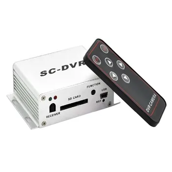 FPV Mini SC-DVR Skaitmeninis Diktofonas, Vaizdo Garso Judesio Ilgo Nuotolio Žemės Stotis