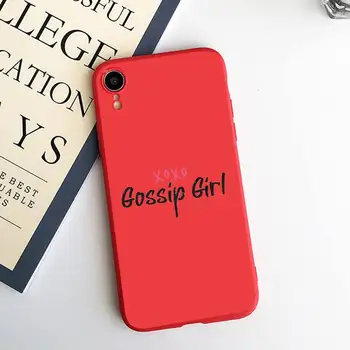 Gossip Girl Meilė, Geriausi Draugai, Telefono dėklas Saldainiai Spalvos iPhone 6 7 8 11 12-os mini pro X XS XR MAX Plus