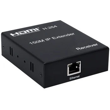 HDMI extender 120M 100M cat5e/6 kabelis IR HDMI TCP&IP remiantis remti vienas TX N RX